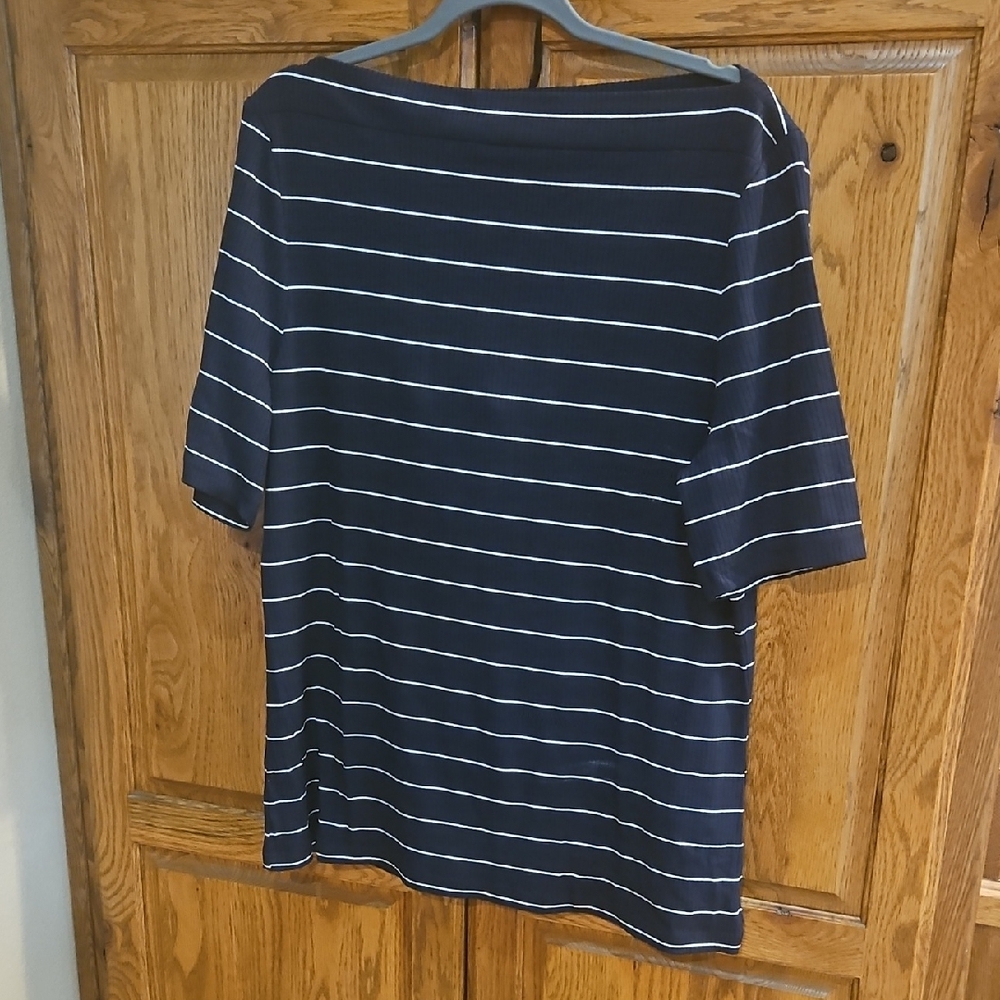 Navy Striped T-Shirt